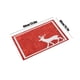 thumbnail image 3 of Felpudo Navideño de Reno | Alfombra de Entrada Antideslizante de Poliéster de 40 X 60 Cm | Felpudo Absorbente para Baño | Decoración Navideña Lavable a Máquina | Tapete para La Cocina y La Lavandería, 3 of 6