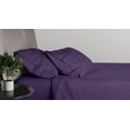 thumbnail image 3 of Alaskan King - 108" x 108" Size Microfiber Bed Sheets Luxury 1800 Thread Count Brushed Microfiber Sheet Set Super Soft & Silky Feel 30 Inch Deep Pocket - Alaskan King, Plum, 3 of 6