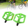 thumbnail image 3 of Mountain Bike Flat Pedals, Large Platform Nylon Non Slip Pedal for Road Bike Enhanced Control, 3 of 7