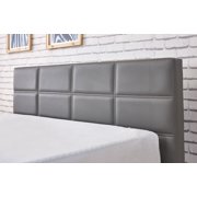 US Pride Furniture Faux Leather Upholstered Platform Bed