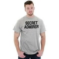 thumbnail image 4 of Secret Admirer Funny Valentines Day Men's Graphic T Shirt Tees Brisco Brands S, 4 of 5