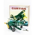 thumbnail image 3 of Benjamin International Curtiss Model Plane - 7 inches - Green - MS 454 - Wheels - Curtiss Model Plane, 3 of 3