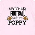 thumbnail image 4 of Inktastic Watching Football with My Poppy Boys or Girls Baby T-Shirt, 4 of 5