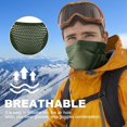 thumbnail image 4 of Lunfar Men's Extreme Cold Weather Face Mask Neck Warmer for Winter Sports, 4 of 5