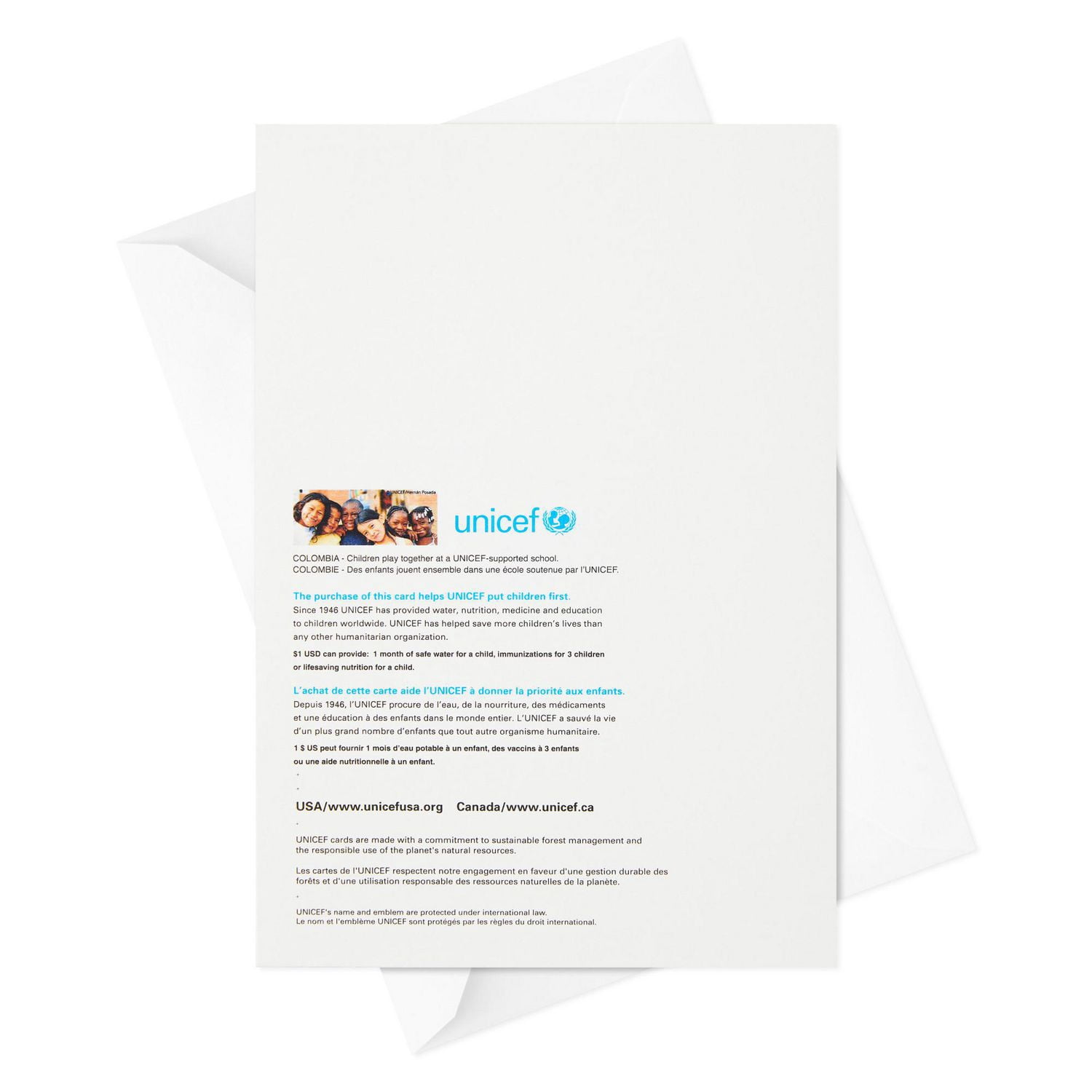 Hallmark UNICEF Hanukkah Boxed Cards, Menorah Candles (12 Cards and 13 Envelopes)