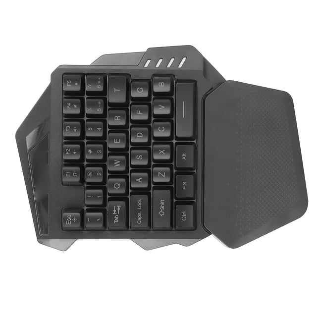 Gaming Keyboard,One Handed Gaming Keyboard One Handed Gaming Keyboard Single Hand Keyboard Remarkable Clarity