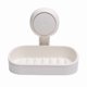 thumbnail image 1 of Suction Cup Soap Dish No Drilling & Reusable 1 Second Installation, Load 5KG for Tiles Shower Wall Bathroom -White, 1 of 5