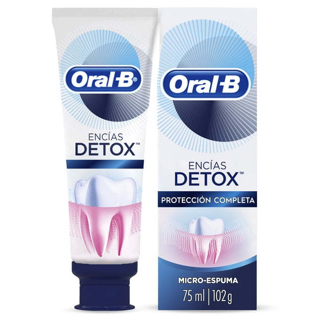 Pasta de Dientes Oral-B Encías Detox Protección Completa 75ml