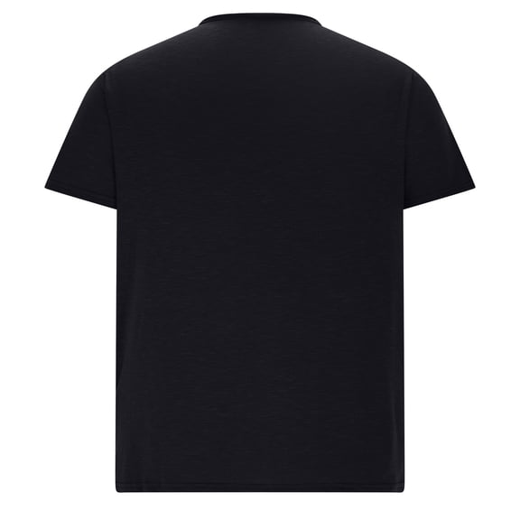 Dagegui Men's V Neck T-Shirts Black Short Sleeve T Shirt Top Summer Cotton Tee Lightweight Everyday Sport Tshirt S