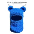thumbnail image 2 of BotaniNest Machine à Ski Ours Lavable Tricot Visage avec Oreilles & Visage pour Temps Froid Ski Escalade 1 Pce, 2 of 3