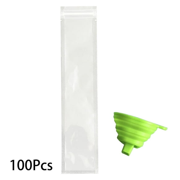 Bolsas de hielo DIY Bolsas desechables para polos de hielo Uso doméstico Bolsas para congelador aptas para uso alimentario