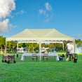 thumbnail image 4 of SANOPY Canopy 10x20 Pop Up Canopy Tent, Waterproof Party Canopy Tents for Parties, Wedding Outdoor Commercial Event Portable Instant Tent with Carrying Bag & 4 Sandbags, 4 of 8