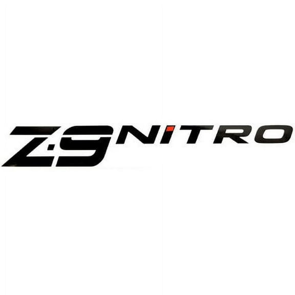 Tracker Marine Boat Decal 137081 | Z-9 Nitro Black / Red (Single)