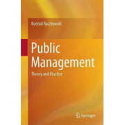 Public Management, Konrad Raczkowski Hardcover