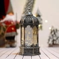 thumbnail image 4 of Hariumiu Wind Lantern Christmas Lights Christmas Lantern Lights Retro Glass Night Light Create Indoor/outdoor Decorative Led Ornaments, 4 of 9