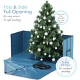 thumbnail image 3 of Hearth & Harbor Wide Opening Christmas Tree Storage Bag - Fits Up to 9 ft Holiday Trees - Large Christmas Tree Storage Box Container Made from Durable Waterproof Fabric with Handles & Dual Zipper, 3 of 8