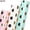 Polka Dots Foil, variant on Birthday Wrapping Paper Roll Heart Foil Gift Wrap for Women Girls Anniversary Mother's Day Valentine’s Day Wedding 17 inch x 120 inch Per Roll