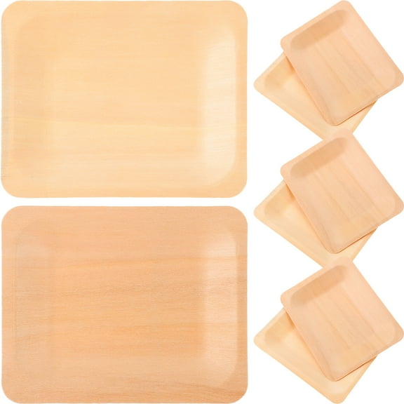 Diekin 8pcs Dish Plate Food Storage Server Dessert Serving Dish Fruit Cheese Tray