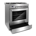 thumbnail image 6 of Pemberly Row 30 in. 5.0 cu. ft Single Oven Gas Range with 5 Burner Cooktop, 6 of 12