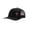 Black/Black, variant on Men's Christian Cross Nails Crown of Thorns Jesus Embroidered Mesh Back Trucker Hat, Loden/Black