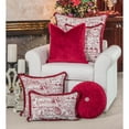 thumbnail image 3 of Pillow Perfect Holiday Poinsettia Throw Pillow, 3 of 3