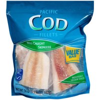 The Fishin' Company Pacific Cod Fillets, 3.5 lbs
