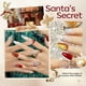 thumbnail image 3 of Kit de esmaltes de uñas en gel Modelones con UV, rojo claro, verde y dorado, 3 of 7