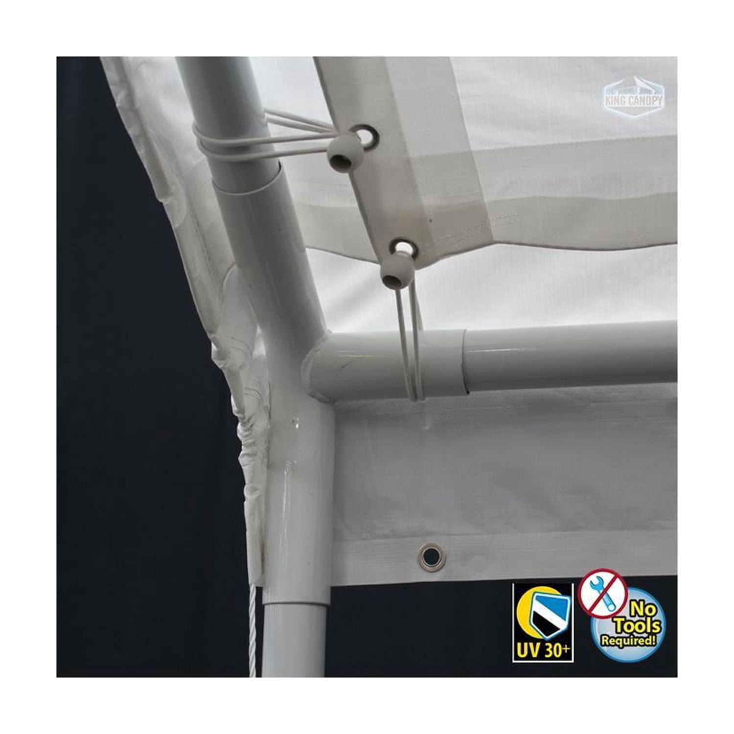 Large Carport Canopy with Steel Frame - 2 Car Shelter, Patio Cover, Outdoor Event Shade