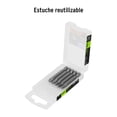 thumbnail image 5 of Estuche con 5 puntas pozidriv PZ2 largo 2', Truper Expert blanco, 5 of 5