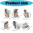 thumbnail image 3 of Stainless Steel Pots Lid Rack Rustproof Cutting Board Holder Multifunctional Wall Mounted Kitchen Organiser Stand, 3 of 8
