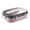 Pink, variant on Lunch Box, 9"x6.6"x2.7" Compartment Lunch Box with Lid, Thickened Insulation Heating Fast Food Box, Work Travellers Lunch Box