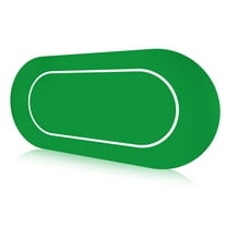 GSE Games & Sports Expert 70"x35" Professional Casino Poker Tabletop Layout Mat with Carrying Bag, Non-Slip Rubber Poker Felt