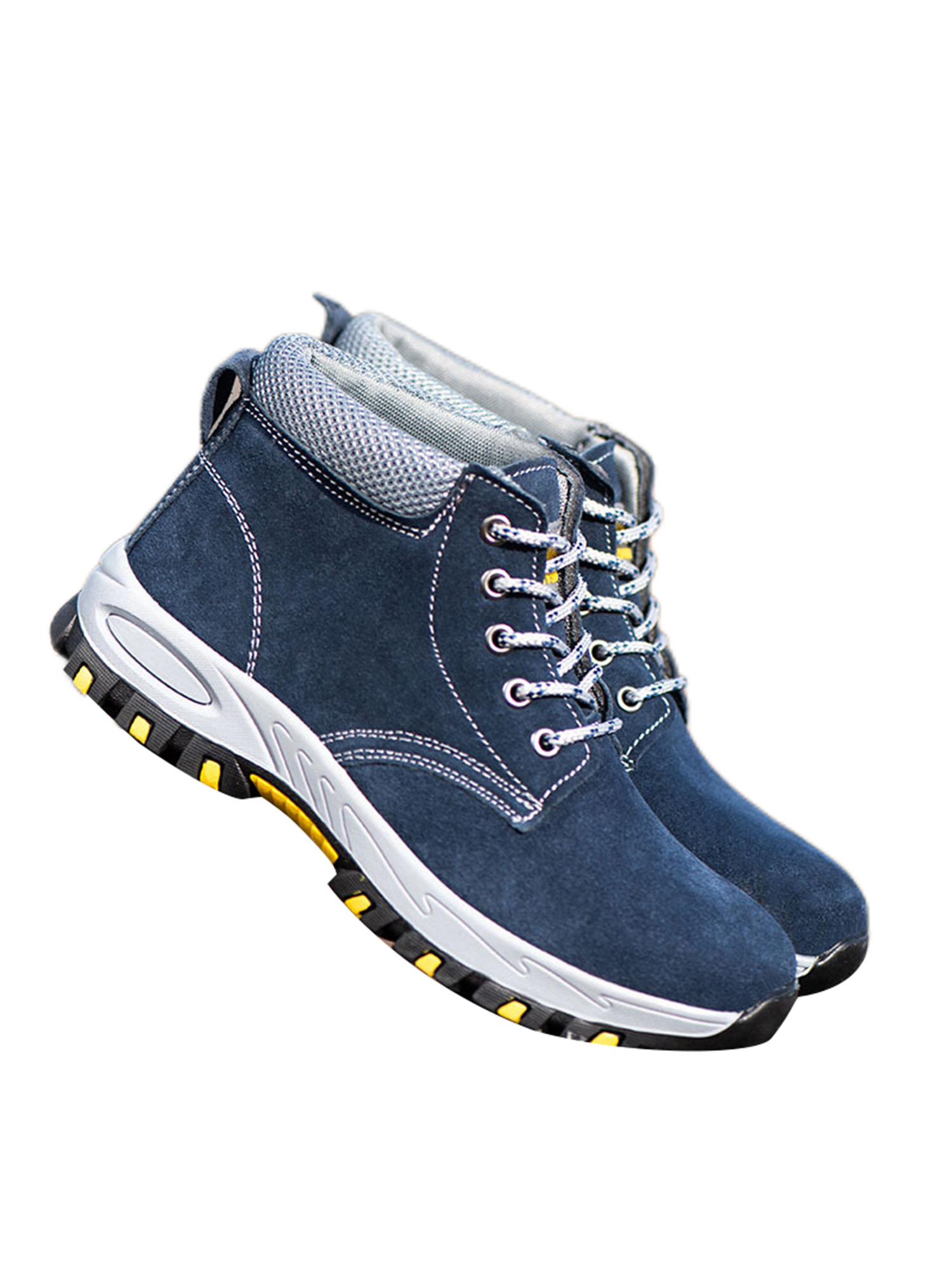 Rockomi Mens Comfort Work Shoes Antismash Steel Toe Safety Boot