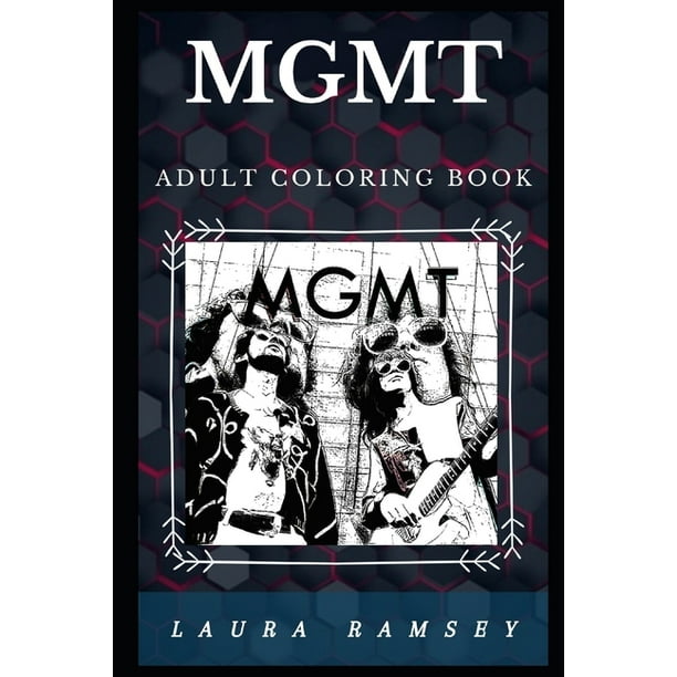 Download MGMT Adult Coloring Book: Multiple Grammy Award Winners and Psychedelic Rock Legends Inspired ...