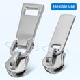 thumbnail image 5 of 1 Set Zipper Repair Kit Zipper Pull Replacement Zipper Stops Zipper Repair Parts Zipper Replacement Zipper Fix, 5 of 5