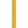 thumbnail image 1 of Unique Loom Everyday Shag Plush Area Rug 2' 6 x 16' 5 Runner in Yellow, 1 of 2