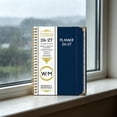 thumbnail image 6 of A5 English Schedule Planner 2026-2027 Monthly Academic Agenda Book Spiral Bound Journal Notebook with Dividers Inner Pocket for Office, AKLJWH, 6 of 6