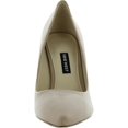 thumbnail image 3 of Nine West Womens Ezra Leather Pointed Toe Dress Heels, 3 of 3
