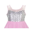 thumbnail image 4 of Flower Girls Dress Sequin Mesh Hi-lo Wedding Pageant Birthday 10 Years, 4 of 4