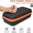 thumbnail image 4 of AOOOWER Modern 2 Mics Protective Carriers Spacious Interior with Shock Absorbing EVA Layer, 4 of 8