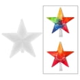 thumbnail image 4 of Estrella de la copa del árbol Árbol De Navidad Estrella Superior Modelo De Silicona Adorno De Navidad Artesanías Hechas A Mano Encantos Pequeña Estrella Facetada Pequeña Estrella Facetada Magideal Estrella de la copa del árbol, 4 of 7