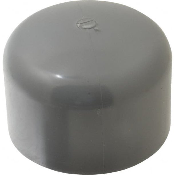 Value Collection 3" CPVC Plastic Pipe End Cap Schedule 80, Slip End