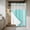 Green, variant on Beige Striped No Hook Shower Curtain Waterproof,Bathroom Curtains with Snap in Liners and See Through Top Window,Farmhouse Luxurious White Stripes Modern Abstract Art Bathtub Curtains 60"Wx72"L