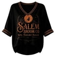 thumbnail image 4 of Women's Salem Broom Company Printed T-Shirt Salem Halloween Witch Tshirt, Vintage Salem Broom Company Shirt Funny Halloween Witch Tshirt Black 4XL, 4 of 4