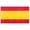 3x5 ft Polyester Flag, variant on AGAS Spain No Seal Courtesy Flag 12x18 inch Mini Spanish Flag Outdoor 200D Nylon Double Stitched Hem Never Rust Brass Grommets Canvas Header Spanish Nautical Boat Flag