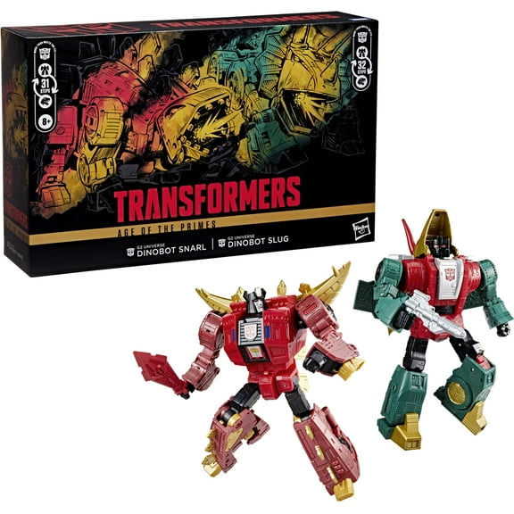 Hasbro Collectibles - Transformers - Age of the Primes - G2 Universe Dinobot Slug & Snarl Converting Action Figure 2-Pack
