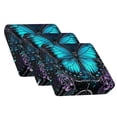 thumbnail image 5 of Xoenoiee Butterfly Flower Pattern Stretch Individual Chair Couch Cushion Cover Sofa Cushion Furniture Protector Sofa slipcover Soft Flexibility with Elastic Bottom, 5 of 7