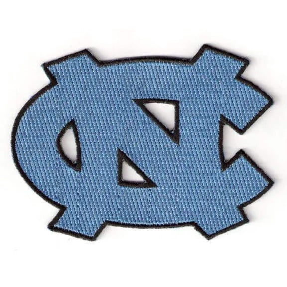 North Carolina Tar Heels Primary College NCAA 'NC' Team Logo Jersey Emblem Patch