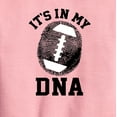thumbnail image 2 of Instant Message - Its In My DNA Football - Toddler & Youth Crewneck Fleece Sweatshirt, 2 of 5