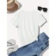 thumbnail image 3 of Vintage Motorcycle Graphic T-Shirt for Women - Elegant Summer Tee with Stylish Woman & Motorcycle Design, Polyester, Round Neck, Perfect for Vacation, Cosplay, and Casual Outfits, 3 of 6